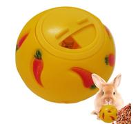 Hedgehog Treat Ball - Hedgehog Treat Dispenser | Bunny Treat Ball Dispenser | Bunny Toy Treat Ball | Food Dispensing Interactive Toys | Boredom Buster, Snack Ball, Forage Toys, Puzzle Feeder for Hamst