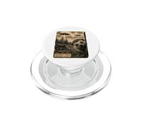 Hedgehog UFO Evidence Photo Funny Vintage Forest Scene PopSockets PopGrip for MagSafe