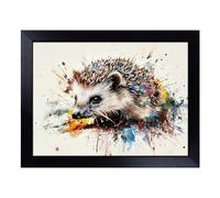 Hedgehog Vol.1 | Lap Tray with Padded Cushion, Portable Surface with Bean Bag Base, Perfect Surface for Working, Crafting, TV Eating and Laptop Use