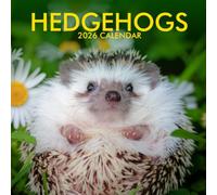 Hedgehogs Calendar 2026: A Year of Adorable & Spiky Friends: Charming Portraits of Nature's Prickliest Sweethearts