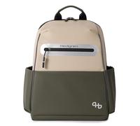 Hedgren 1 COMP BACKPACK BEIGE/OLIVE One Size Unisex Adults, Beige/Olive, One Size, Casual