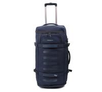 Hedgren Comby Compact 2-wheel foldable travel bag RFID 68 cm blue