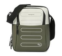 Hedgren Unisex's Relax M P Vertical Crossover Medium + RFID, Vaporous Grey/Olive, Talla única