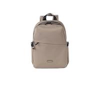 Hedgren COSMOS Backpack 13 Inch - Water Resistant Laptop Backpack with 2 Compartments, Bottle Holder & Key Hook (Stone Beige)
