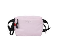 Hedgren JUN Waistbag - Versatile Recycled Crossbody Belt Bag, Water-Repellent, 1.3 L - Black, Unisex Urban Travel Bag, Orchid Ice, Standard Size, Modern Urban Casual with a Minimalist, Sporty Look