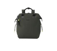 Hedgren Orizuru Backpack with Laptop Compartment String 15 Inch Black Ink Green/Grey