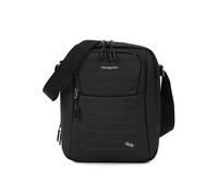 Hedgren Relax M P Unisex Crossover with RFID - Vertical Shoulder Bag M with Padded Device Compartment, 100% Recycled RPET, Water-Repellent, black