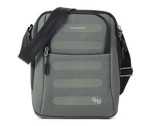 Hedgren Relax M Unisex Crossover Bag with RFID - Medium Crossbody, Padded Device Compartment, Recycled RPET - Black Ink