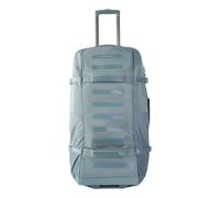 Hedgren RFID Travel Bag with Wheels, Grey - Green, Checked 31 Inch, Duffle with Wheels 79 CM + RFID