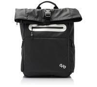 Hedgren ROLL UP BACKPACK BLACK One Size Unisex Adults, Black, One Size, Casual
