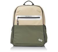 Hedgren Stem Unisex Adult Backpack, Beige/Olive, One Size, Casual