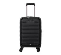 Hedgren Trolley with Laptop Compartment Raku Yuno 22" / 55 cm Spinner + Front Pocket Black