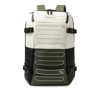 Hedgren Unisex's Trip M P EXP Travel Backpack M 15.6" + RFID, Vaporous Grey/Olive, One Size
