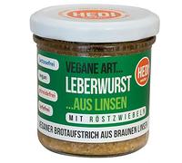 HEDI Vegan Art Organic Liver Sausage with Roast Bulbs 150 g