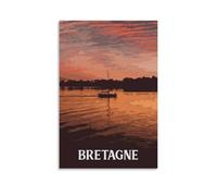 Hedlektio Britain French Poster(2) Poster Landscapes Canvas Art Painting Office Home Wall Decor Gifts 16x24inch(40x60cm)