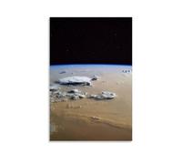 Hedlektio Dust Storm in The Sahara Poster Landscapes Canvas Art Painting Office Home Wall Decor Gifts 08x12inch(20x30cm)