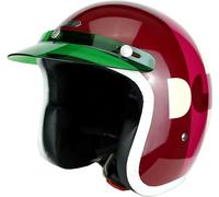 Hedon Hedonist DGR 2025 ECE, open face helmet L White/Pink/Dark Red