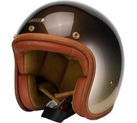 Hedon Hedonist Polvo ECE, open face helmet M Silver/Dark Brown