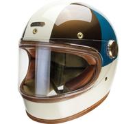 Hedon Heroine Racer 2.0 Cosmos ECE, full face helmet L White/Blue/Dark Brown