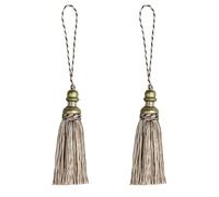HedongHexi 2 Pack Tassel Key Tassel with Loops for Home Decoration