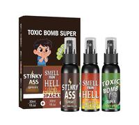 Hedonist Gas, 3 Pack Durable Heavy Joke | Intense Strong Odor Spray, Multipurpose for Home, School, Office, Events, College Dorm, Kitchen