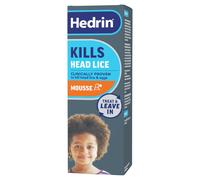 Hedrin Kills Head Lice Leave In Mousse 100ml 100 ml