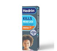 Hedrin Treat & Go Mousse Kills Head Lice Eggs Treatment Nits Activdiol 5%-100ml