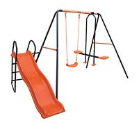 Hedstrom 3-in1 Saturn Junior Swing Glider Slide Outdoor Playset | Garden Kids Play Frame Set