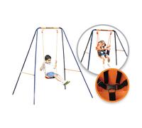 Hedstrom Deluxe 2-in-1 Toddler Playground Swing with 5-Point Harness