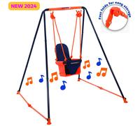 Hedstrom Fast Folding Musical Toddler Swing