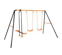 DOUBLE GARDEN SWING & GLIDER Hedstrom Neptune Kids Outdoor Play Set Age 3+