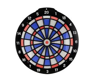 Hedstrom Kids Safe Dart Board Set | Dartboard & 6 Soft Rubber Safety Darts | Dartboard Set for Children & Adults | Ages 14+