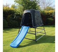 Hedstrom Mini Climbing Frame with Slide | Kids Garden Outdoor Active Play Equipment for Children | Boys or Girls Blue Covered Fun Climber