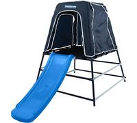 Hedstrom Mini Climbing Frame with 4ft Slide and Canopy - Blue