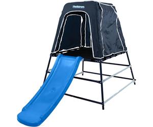Hedstrom Mini Climbing Frame with 4ft Slide and Canopy - Blue