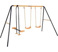 DOUBLE GARDEN SWING & GLIDER Hedstrom Neptune Kids Outdoor Play Set Age 3+