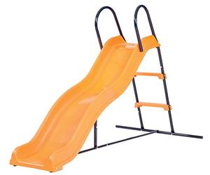 Hedstrom Wavy Slide - Durable Steel Frame, Easy Assembly, Enhanced Safety Features - Perfect for Outdoor Fun - Recommended Age 3-10 Years - Dimensions: 116.5cm x 96cm x 180cm