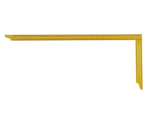 hedue® Carpenter’s Framing Square ZY 800 mm - Roofing Square & Rafter Square for Timber Framing, Hardened Steel Carpenter Square with Metric Scale Type B and Marking Holes