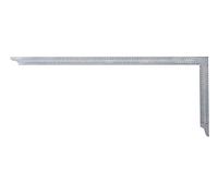 hedue® Carpenter's Square ZN - Large Stainless Steel Framing Square & Roofing Square for Carpentry & Woodworking, with mm scale type C, 800 mm