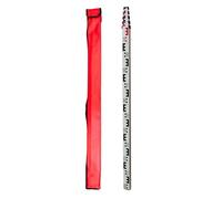 hedue® Telescopic Levelling Staff 4 m - Extendable Measuring Staff for Laser Levels & Automatic Levels, E-Scale on Front and mm Scale on Reverse