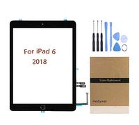 Hedywei Replacement Touch Screen for iPad 6 Gen A1893 A1954 (2018 9.7 inch) Touch Screen Digitizer with Tool Kit