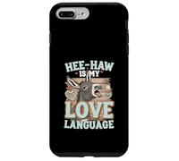 Hee-Haw Is My Love Language Funny Donkey Case for iPhone 7 Plus/8 Plus