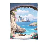 Heeboode Flannel Blanket Classical Soft Throw Blanket for Sofa Couch Bed, Warm Cosy Blankets and Throws, Office Home Decor Friendship Gift for Women Adults Kids, All Seasons 75x100cm 14-651