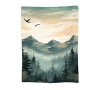 Heeboode Flannel Blanket Classical Soft Throw Blanket for Sofa Couch Bed, Warm Cosy Blankets and Throws, Office Home Decor Friendship Gift for Women Adults Kids, All Seasons 75x100cm 14-657