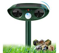 HEEGFF Ultrasonic Cat Repeller, Solar Animal Repeller, Repellent Cat Deterrents, Solar Powered Animal Repeller Waterproof Pest Repellent with Motion