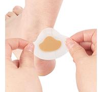 Heel Bandages | 50 Piece Adhesive Heel Stickers | Waterproof Invisible Protection Pads Corn Callus Remover Cushions Guard Skin Rubbing Blister for Women Men