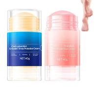 Heel Crack and Hand and Foot Crack Moisturising Cream Stick Care Cream Suitable for the Elderly and Those Engaged in Physical Labour (Blue+Pink)