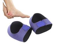 Heel Cushions - Breathable Silicone Heel Wraps, Moisturizing Gel Inserts for Feet | Durable Foot Sleeves with Targeted Heel Support for Walking, Standing, and Skin Repair of Dry, Cracked Heels