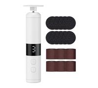 Heel Grinder,Cordless Safe 3-Level Pedicure Hard Skin Grinder | Electric Foot File Polisher Machine | for Dorm Bedroom Vacation Holiday Travel Road Trip