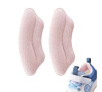 Heel Grips for Kids - Soft Breathable Cushion Pads | Reusable Adjustable Grip Pad to Improve Shoe Fit for Boys and Girls - Adhesive Heel Guard and Linerprevent Slipping
